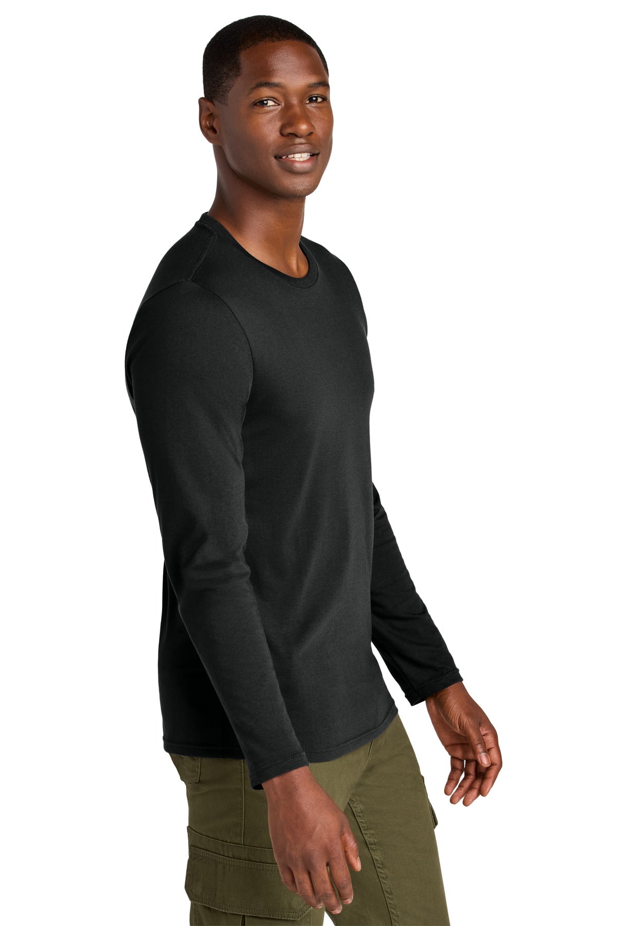 JetBlack District Perfect Weight CVC Long Sleeve Tee DT185
