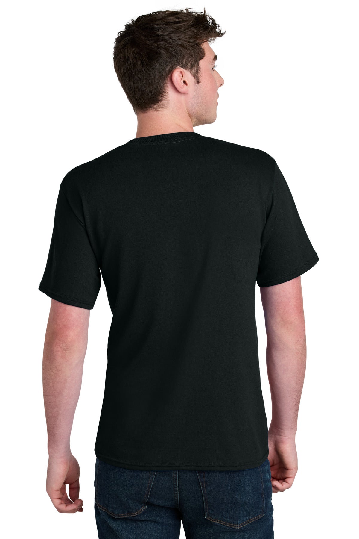 JetBlack Port & Co Core Blend Recycled Tee PC01