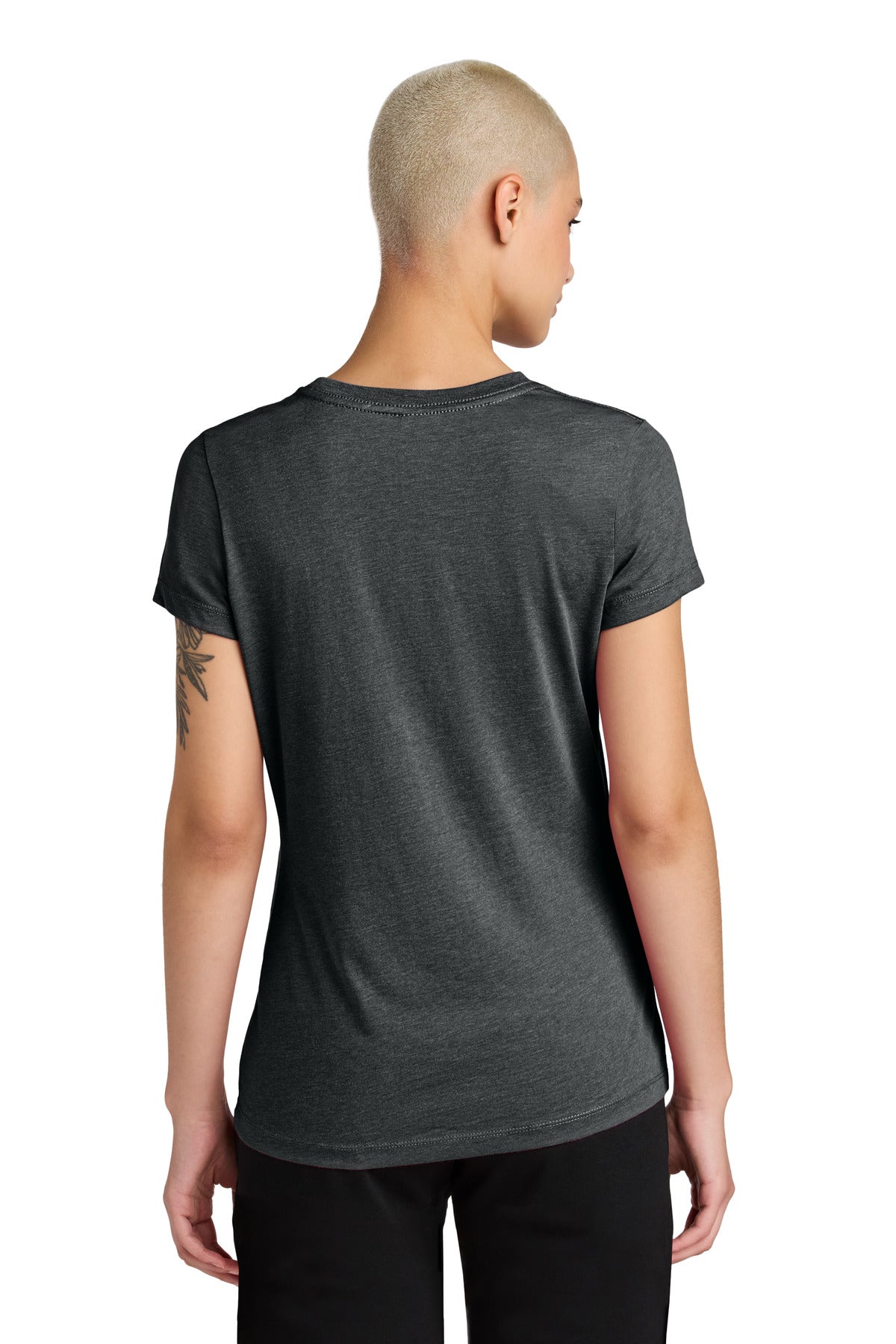 JetBlackHt District Women's Perfect Weight CVC Tee DT188