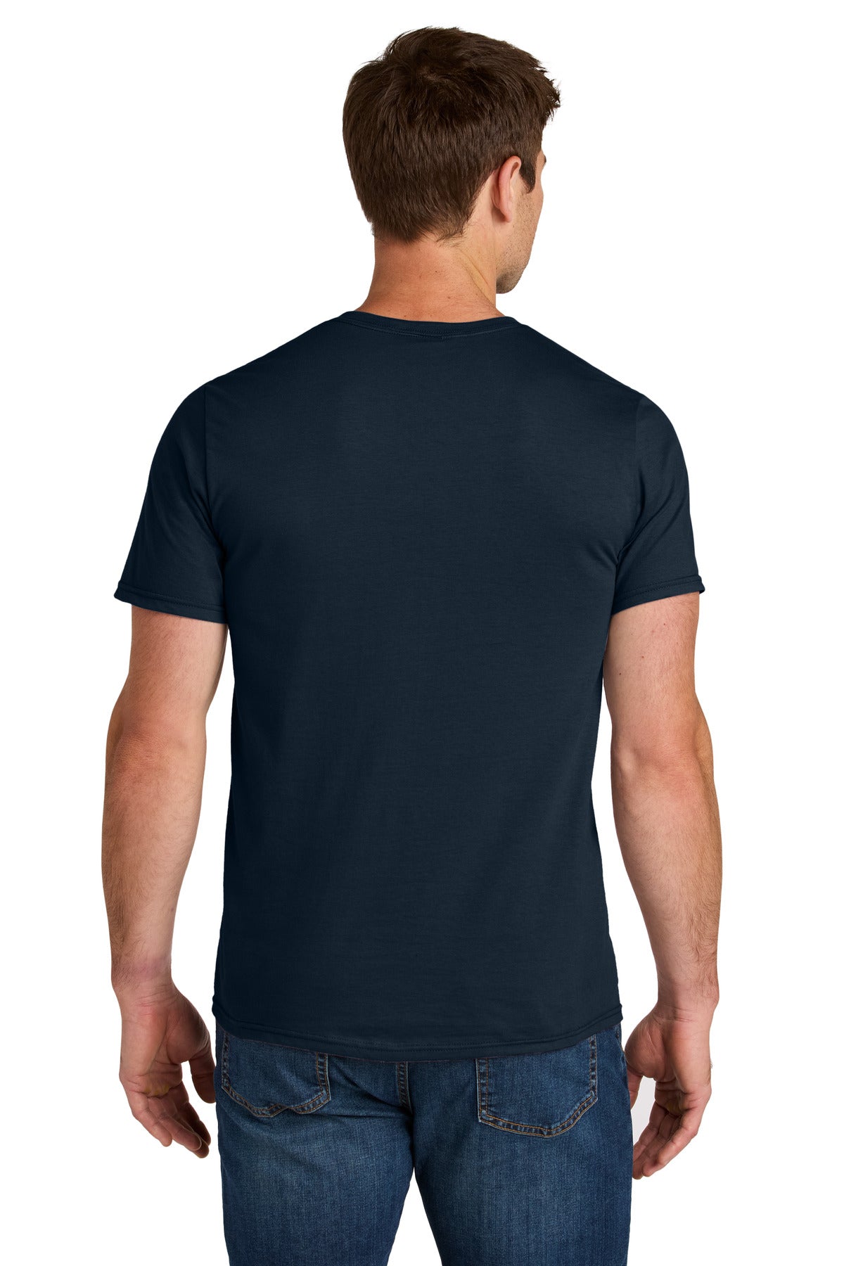 JNavy Jerzees Ultimate Unisex Ring Spun T-Shirt IC46M