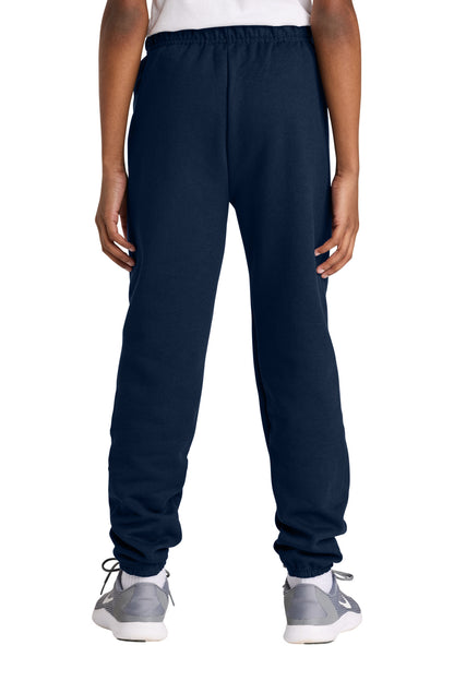 JNavy Jerzees Youth NuBlend Sweatpant 973B
