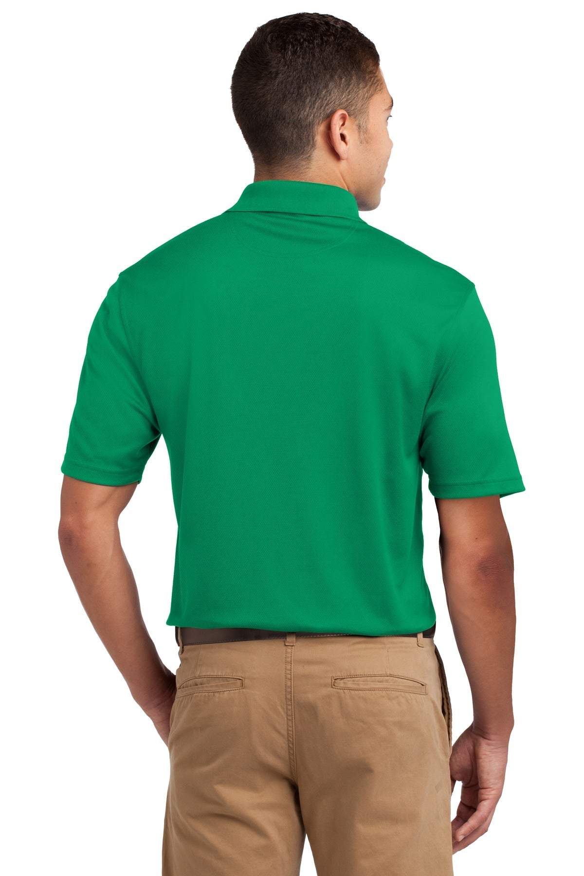 Kelly Green Sport-Tek Dri-Mesh Polo. K469