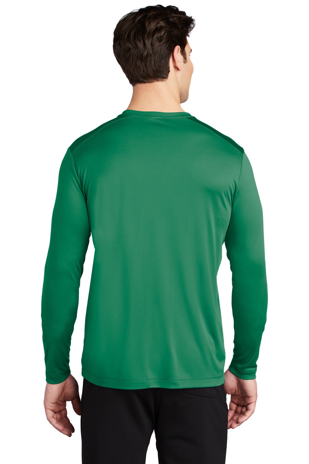 Kelly Green Sport-Tek Posi-UV Pro Long Sleeve Tee. ST420LS
