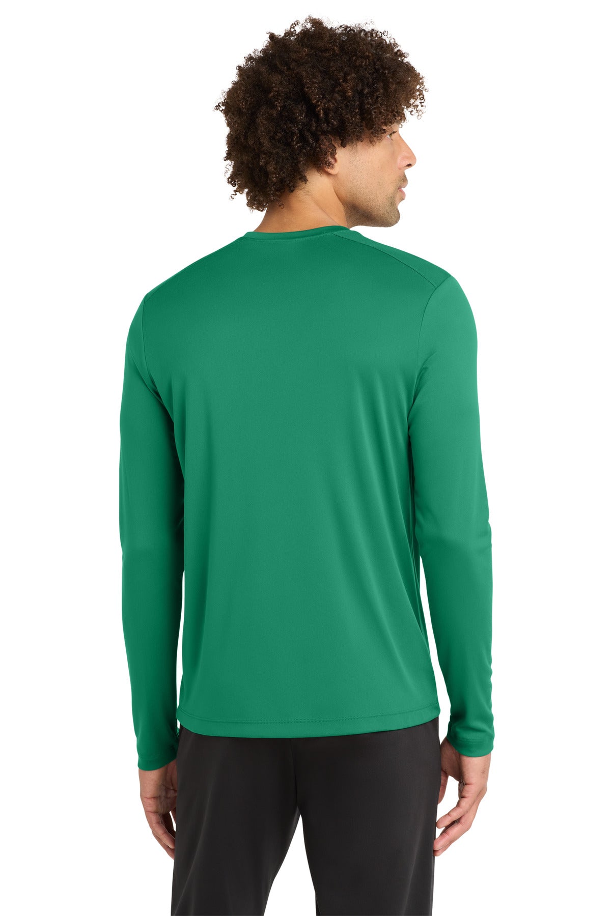 Kelly Green Sport-Tek Posi-UV Pro Long Sleeve Tee. ST420LS