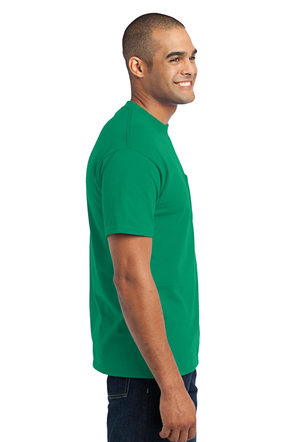 Kelly Port & Co Core Blend Pocket Tee. PC55P