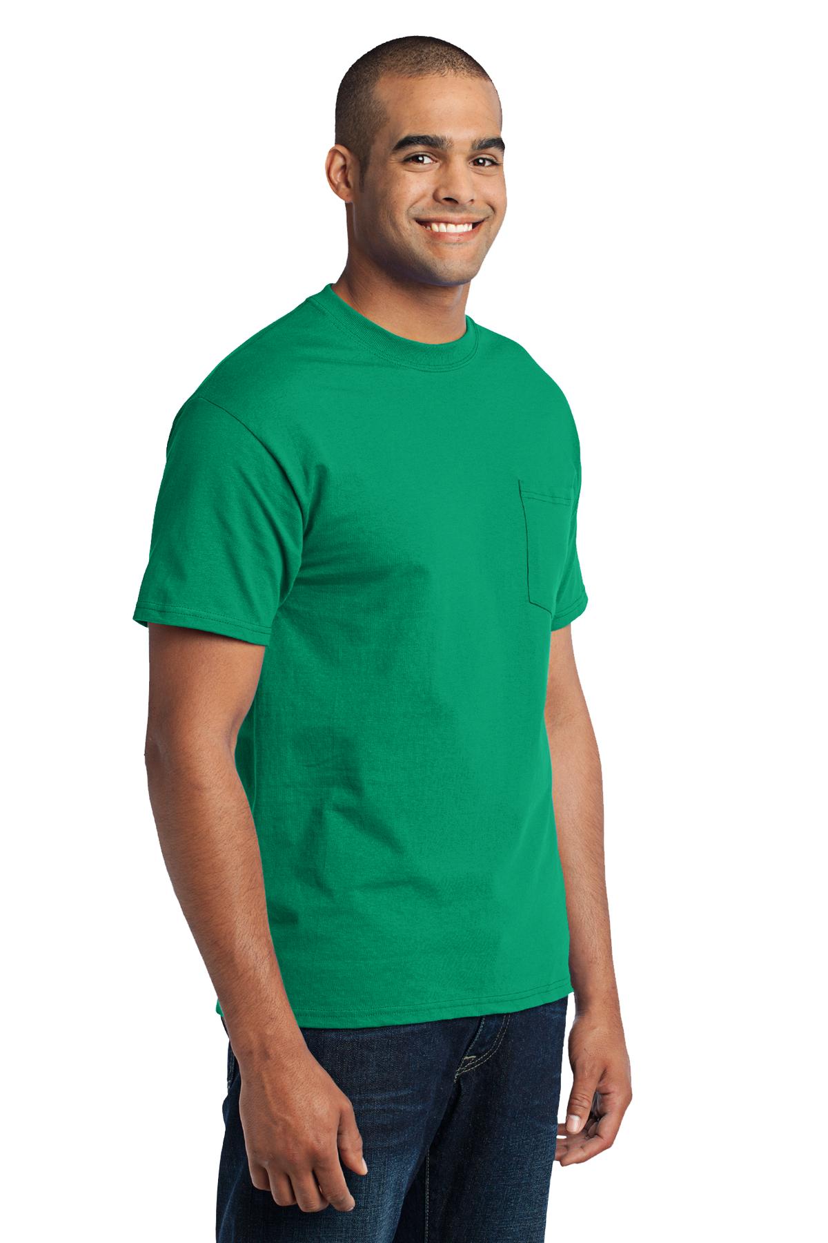 Kelly Port & Co Core Blend Pocket Tee. PC55P