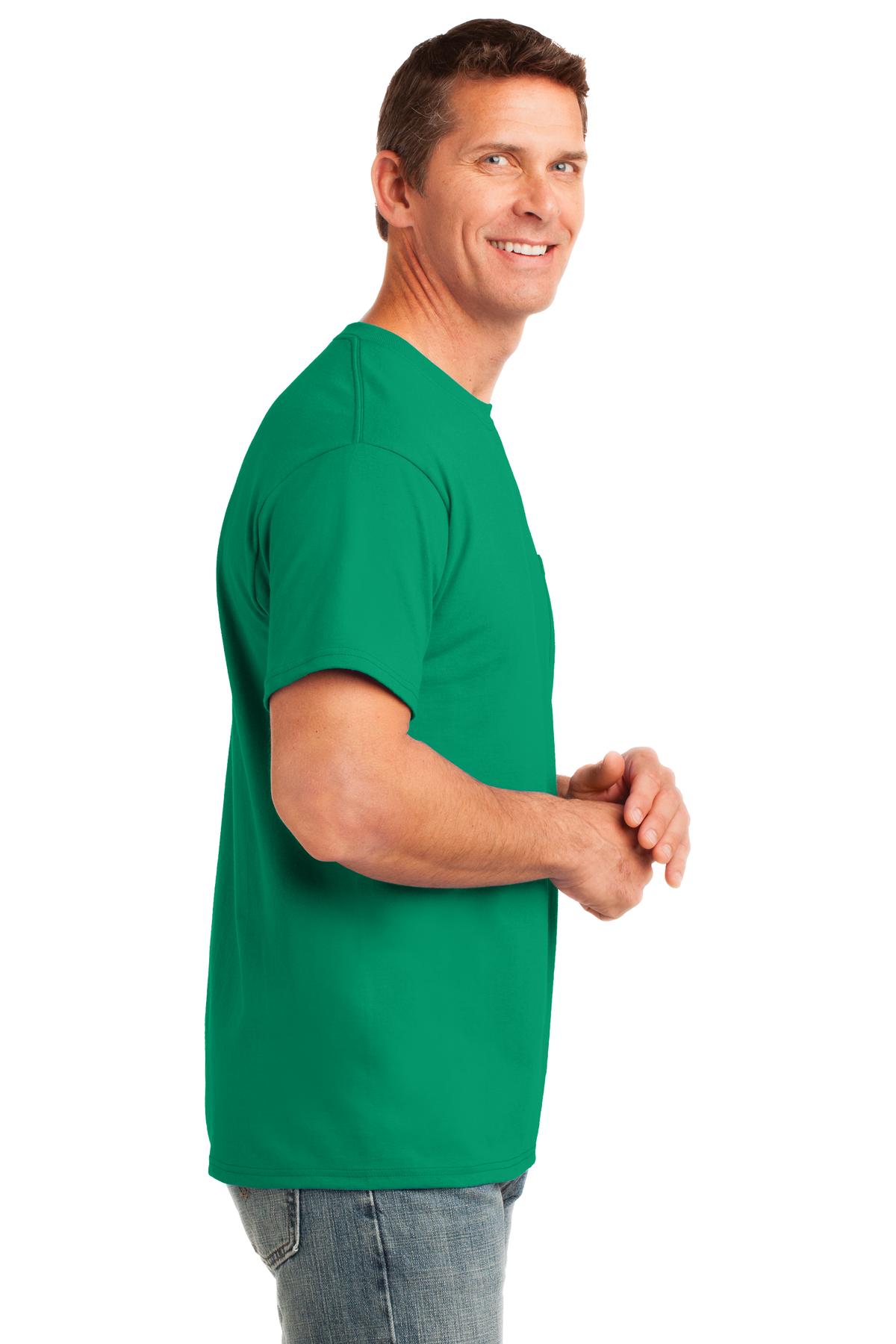 Kelly Port & Co Core Cotton Pocket Tee. PC54P