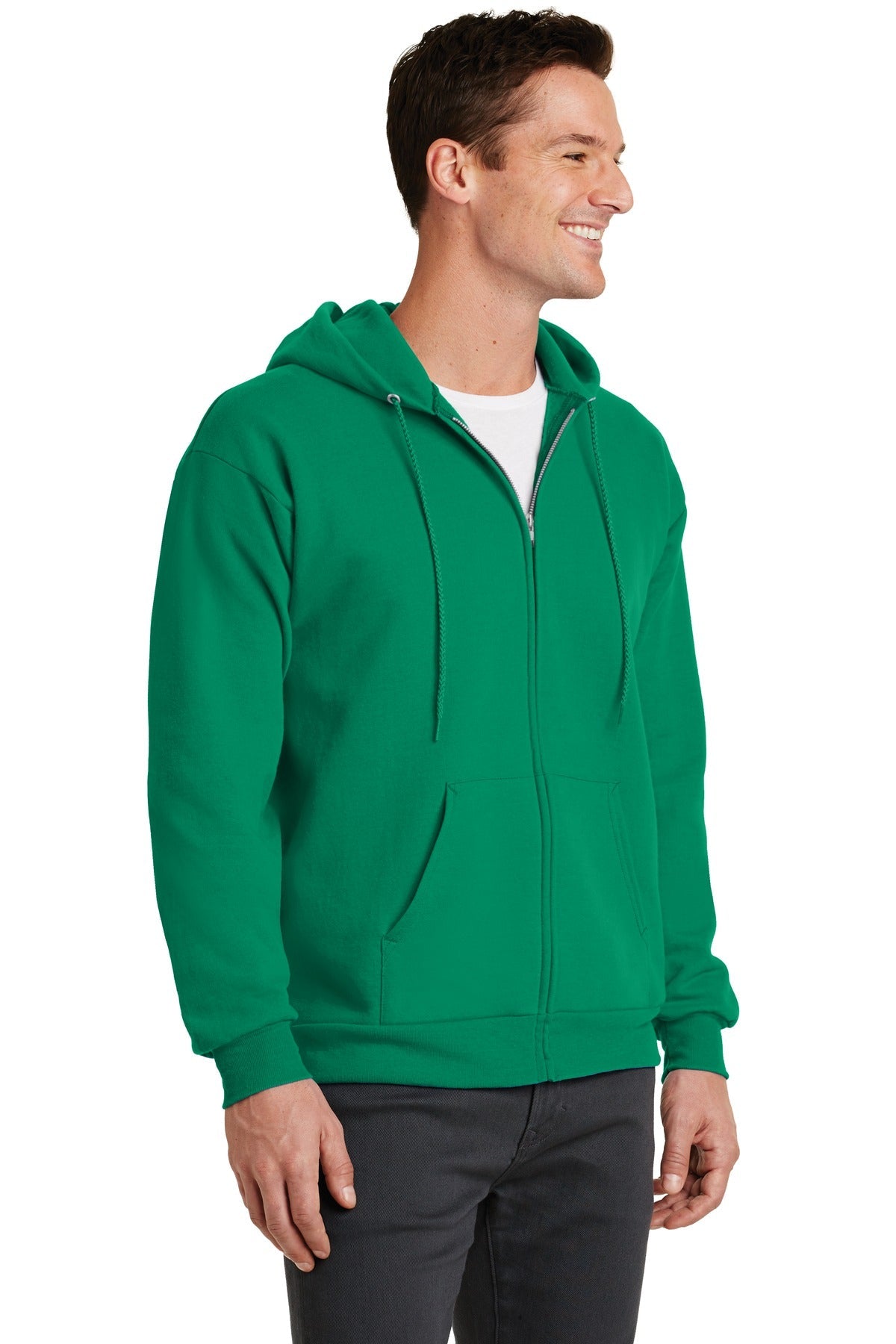 Kelly Port & Co Core Fleece Full-Zip Hooded Sweatshirt. PC78ZH