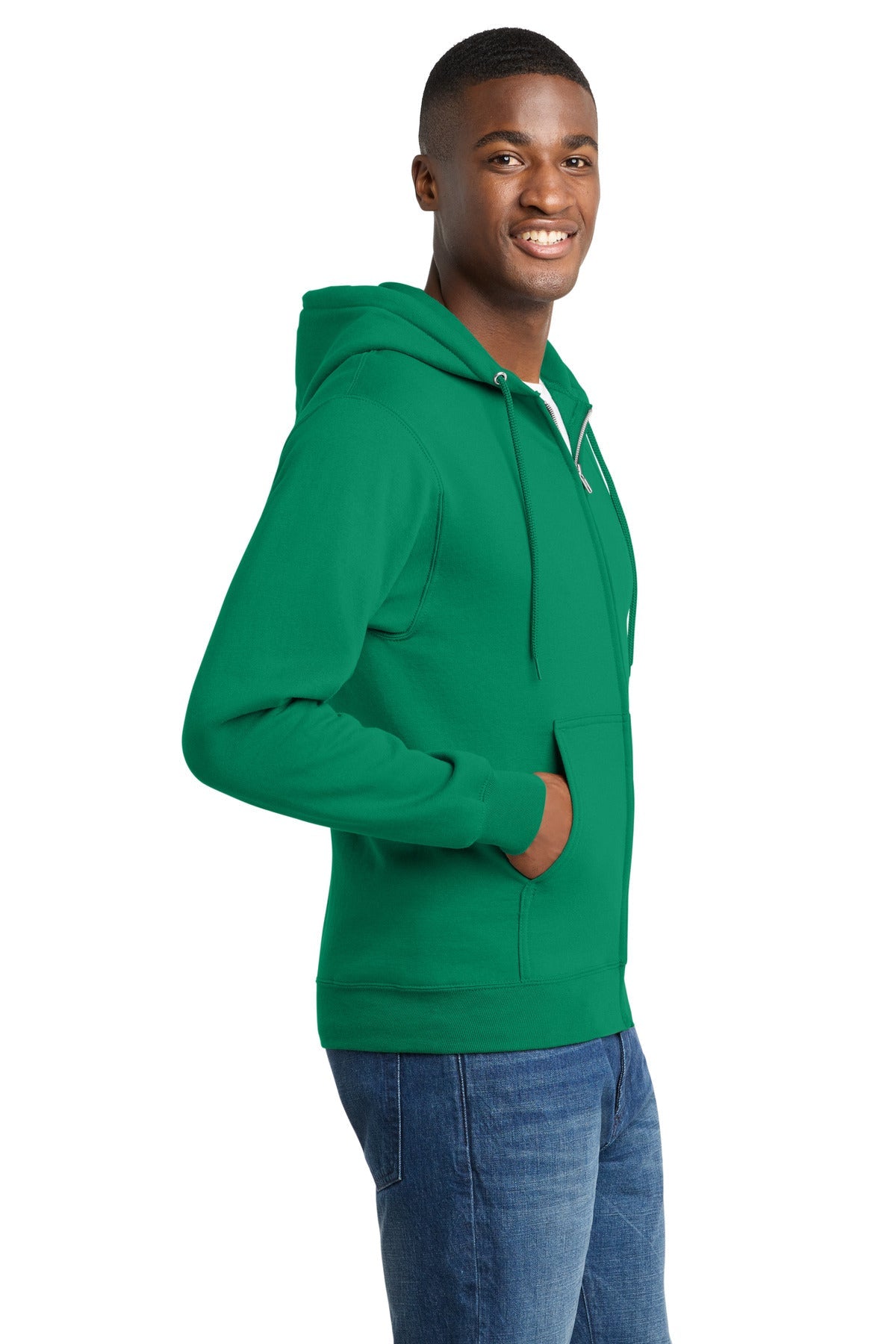 Kelly Port & Co Core Fleece Full-Zip Hooded Sweatshirt. PC78ZH