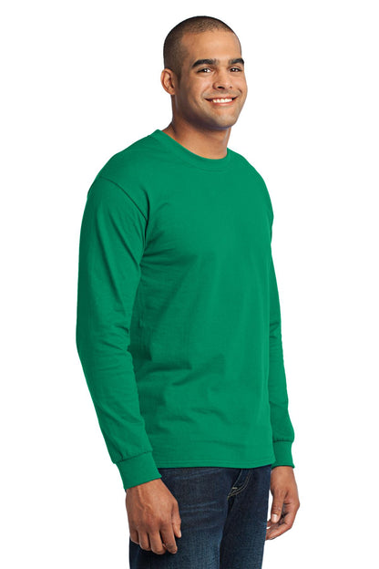Kelly Port & Co Long Sleeve Core Blend Tee. PC55LS