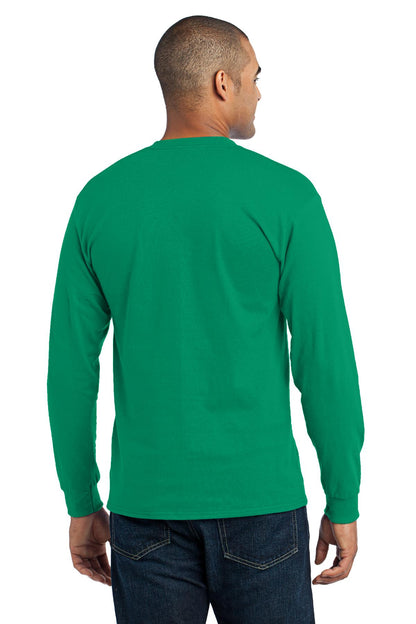 Kelly Port & Co Long Sleeve Core Blend Tee. PC55LS