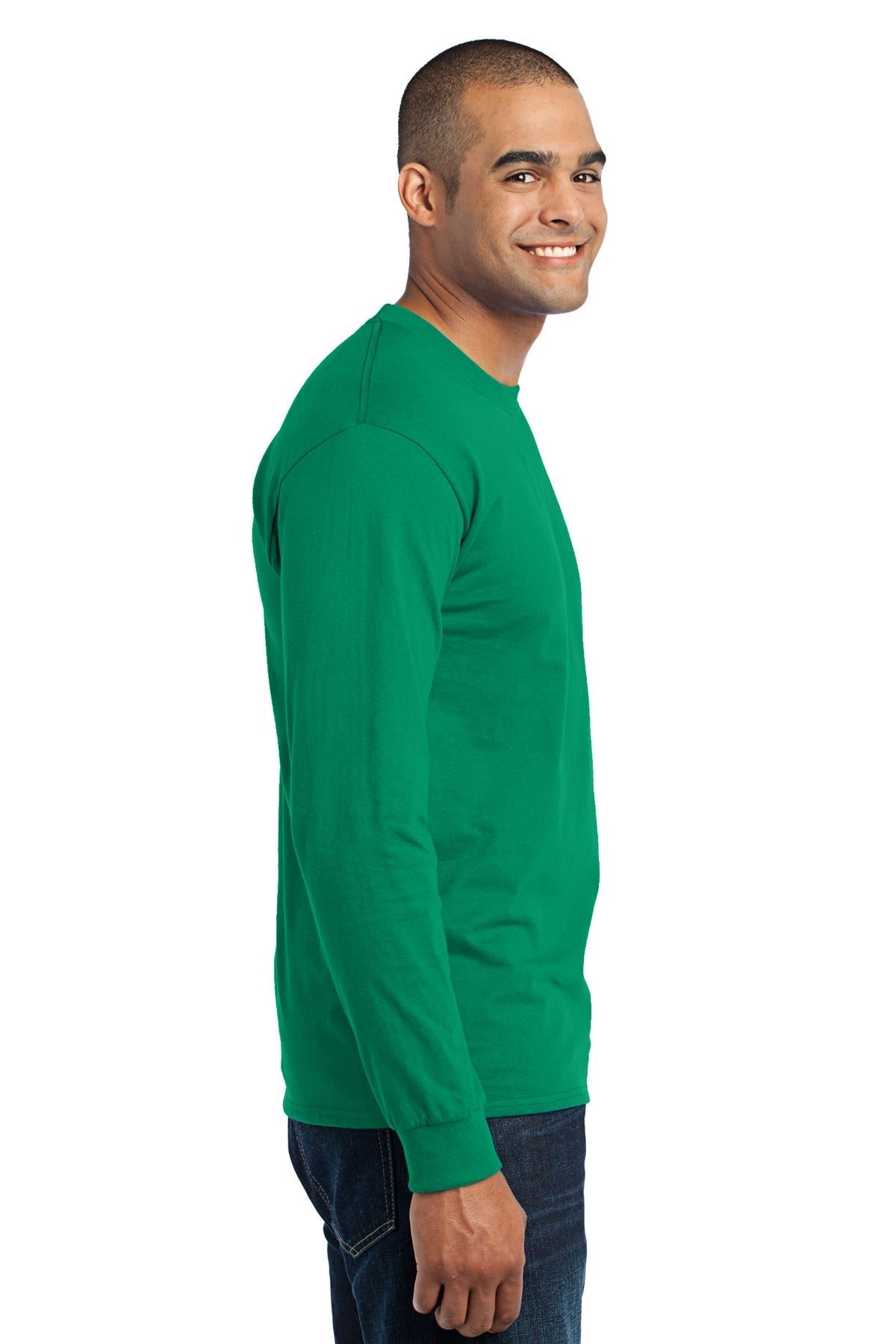 Kelly Port & Co Long Sleeve Core Blend Tee. PC55LS