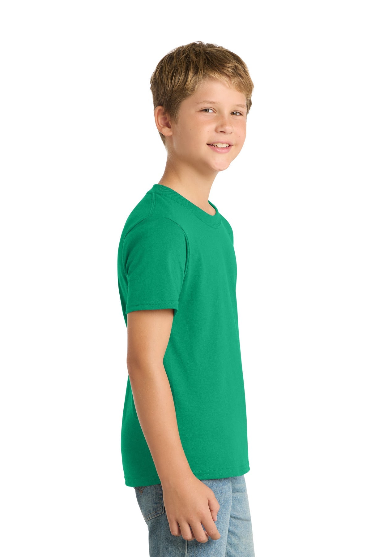 Kelly Port & Co Youth Core Blend Tee. PC55Y