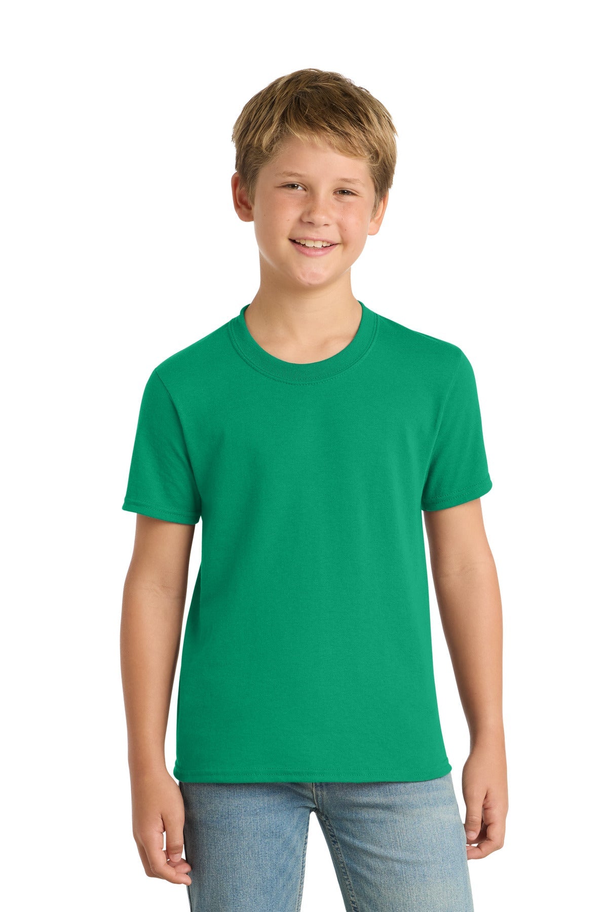 Kelly Port & Co Youth Core Blend Tee. PC55Y