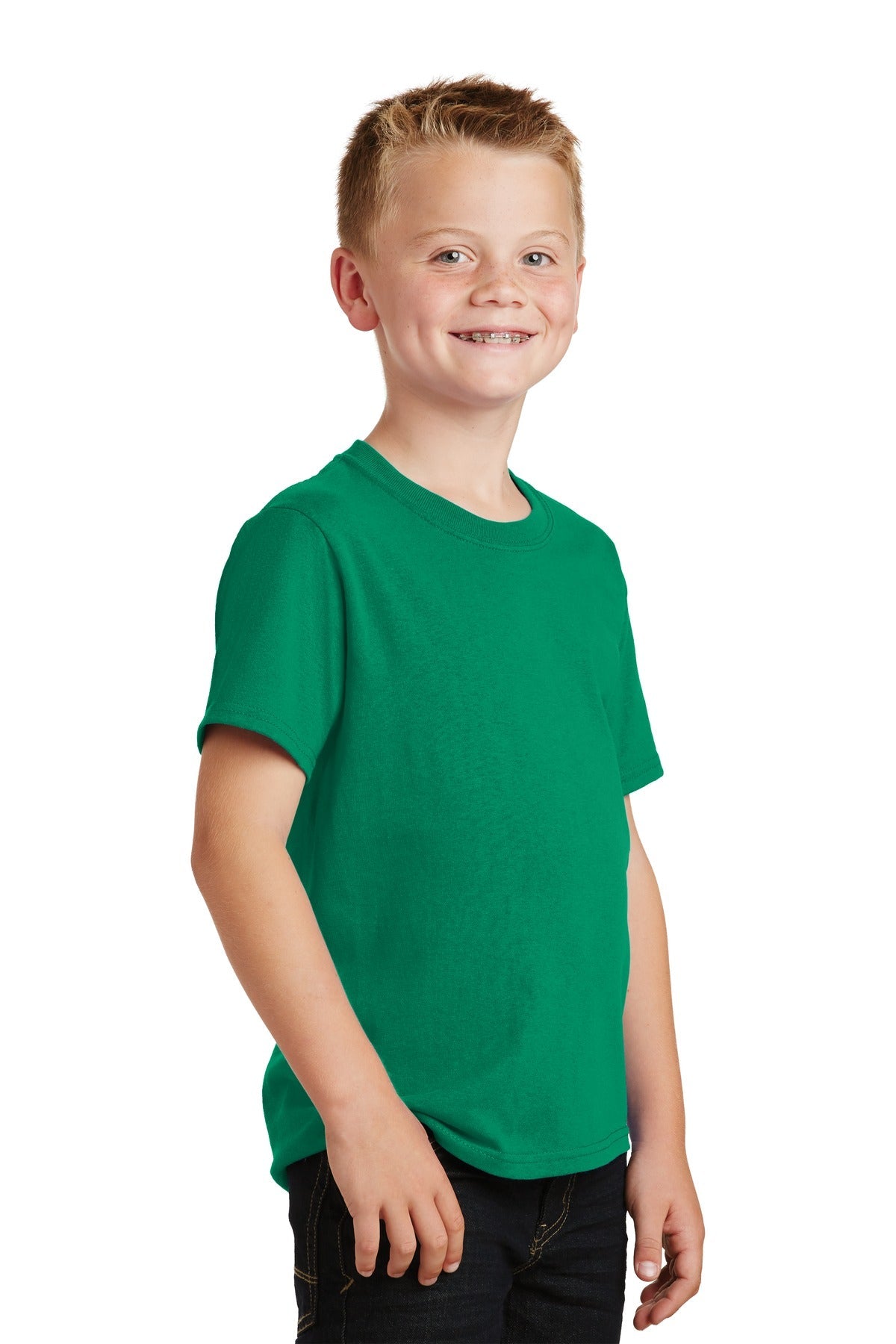 Kelly Port & Co Youth Core Cotton Tee. PC54Y