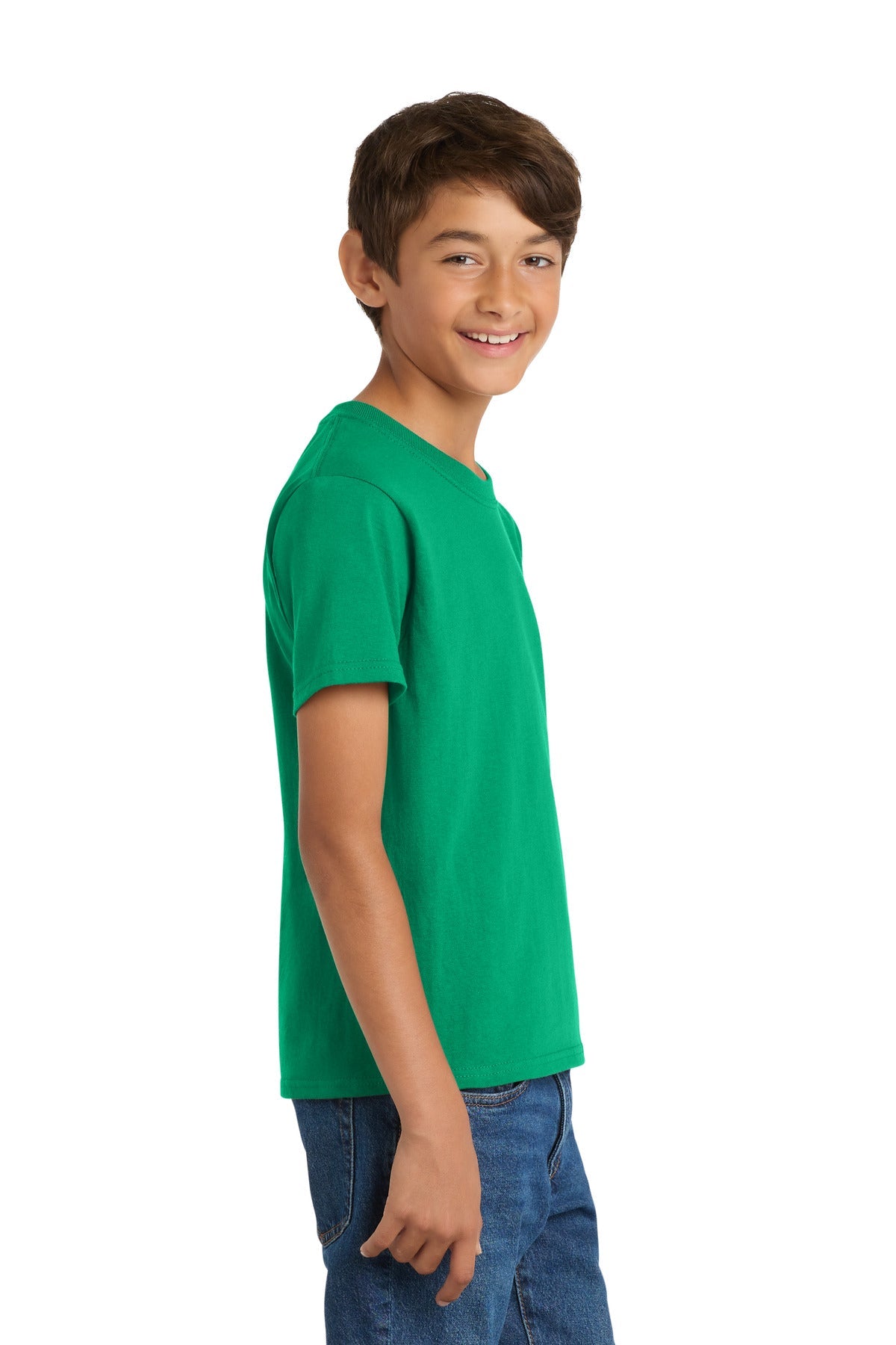 Kelly Port & Co Youth Core Cotton Tee. PC54Y