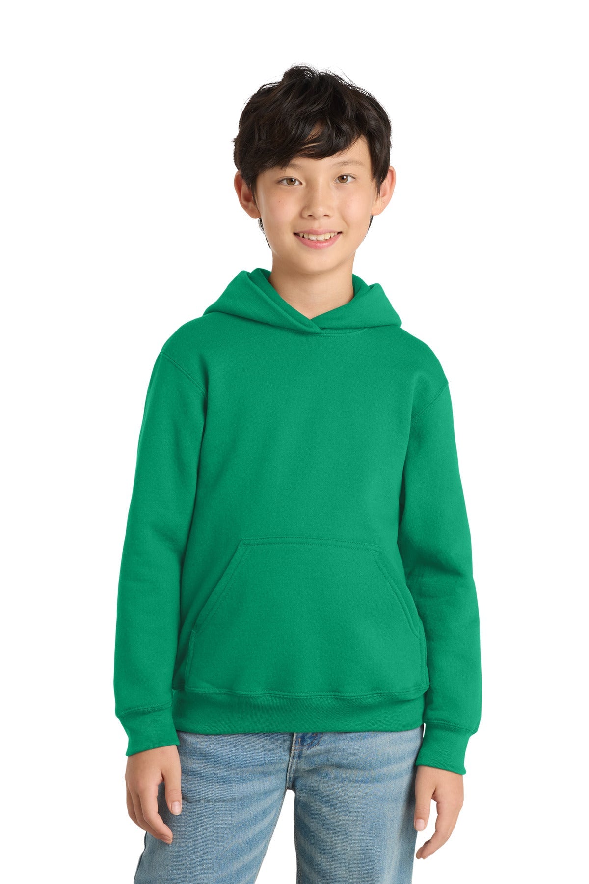 Kelly Port & Co Youth Core Fleece Pullover Hooded Sweatshirt. PC90YH