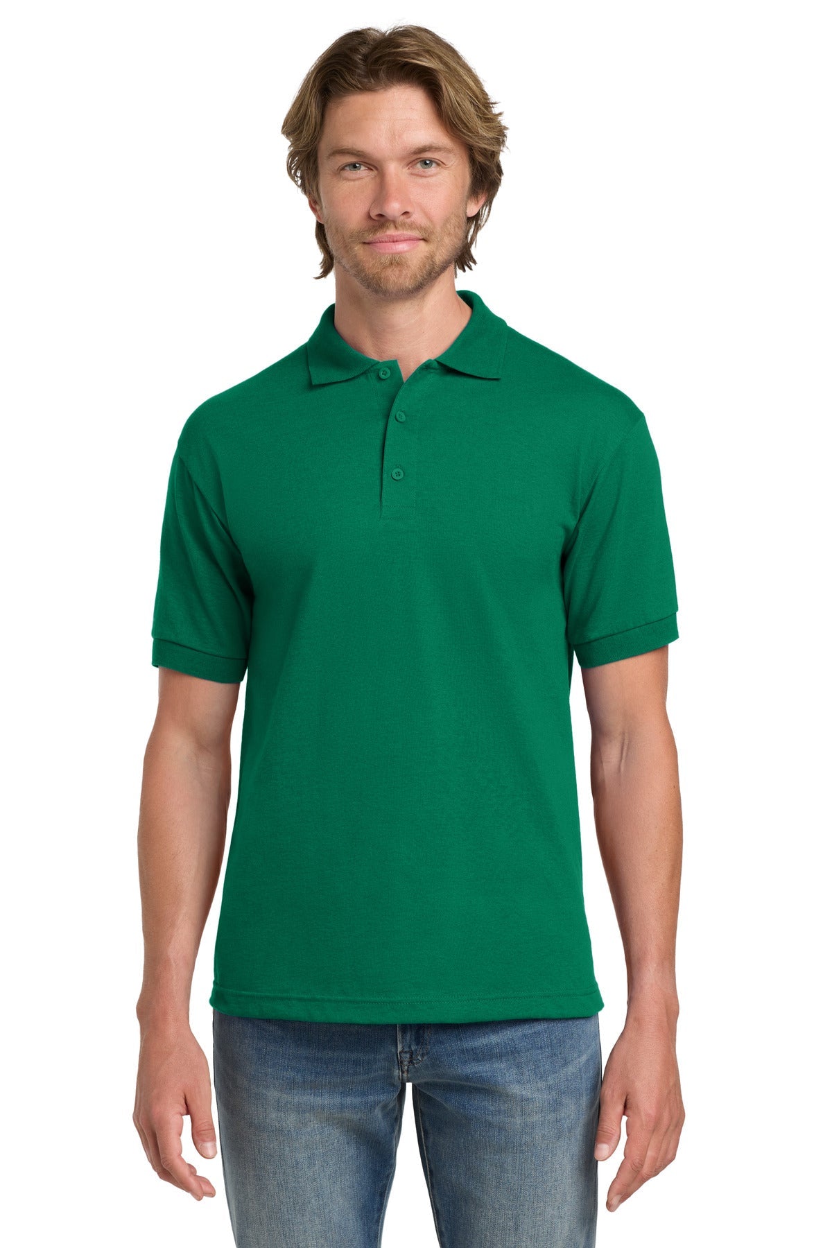 KellyGreen Gildan - DryBlend 6-Ounce Jersey Knit Sport Shirt. 8800