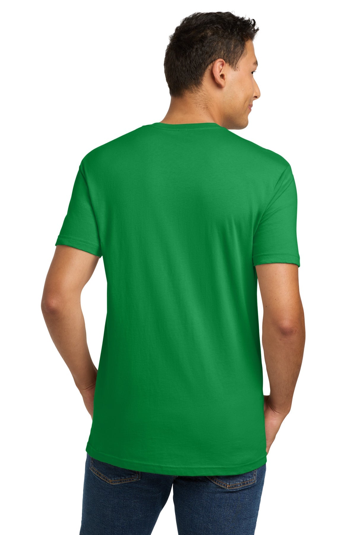 KellyGreen Next Level Apparel Adult Cotton Tee. NL3600