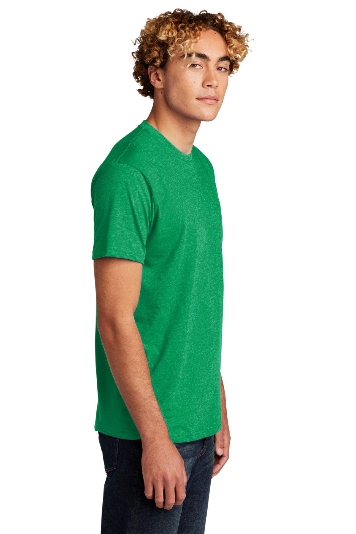 KellyGreen Next Level Apparel Adult CVC Tee. NL6210