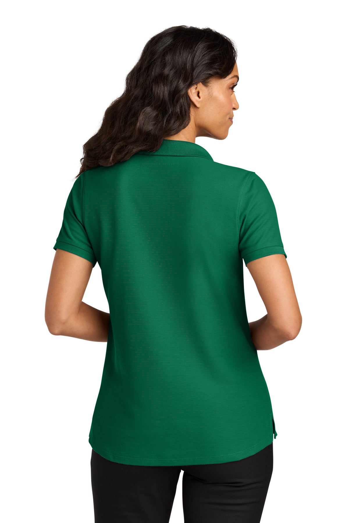 KellyGreen Port Authority Women's Wearever Signature Pique Polo LK200