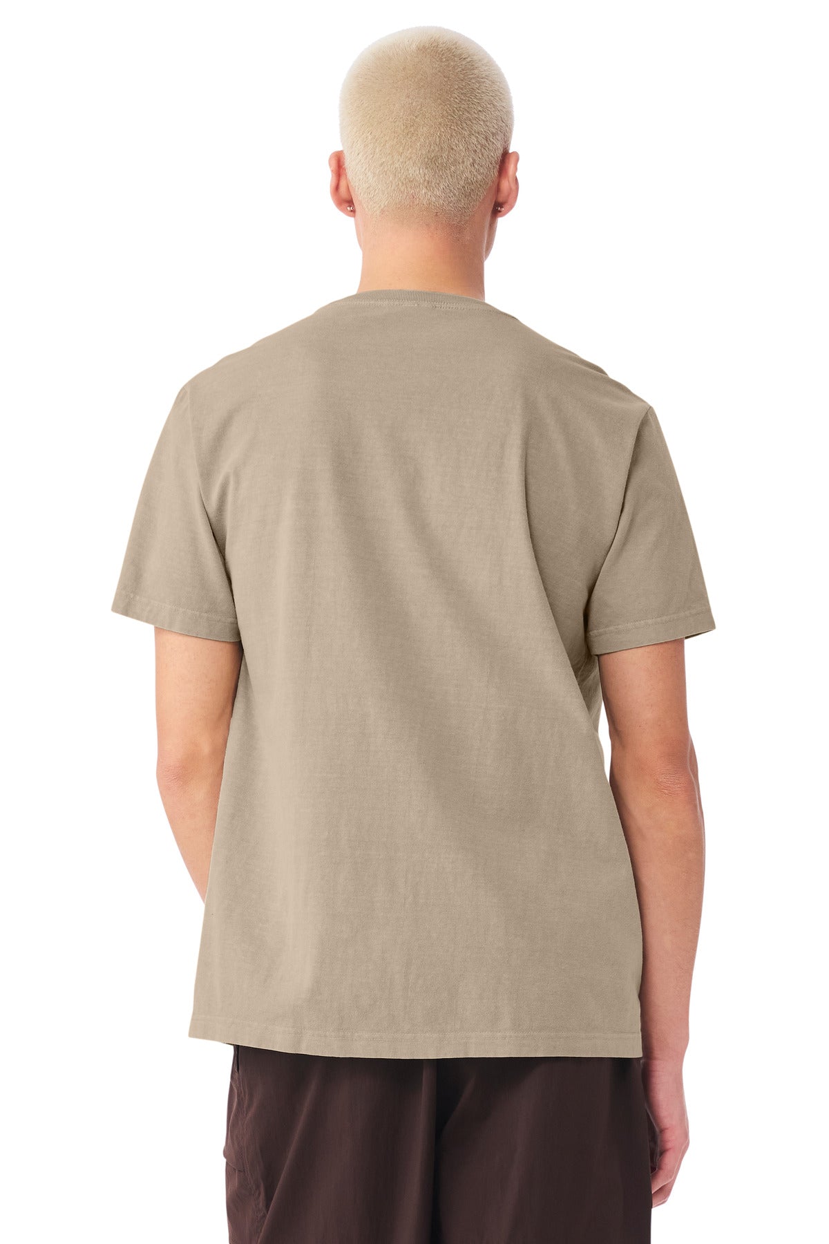 Khaki BELLA+CANVAS Unisex Heavyweight Garment-Dyed Tee BC4810GD