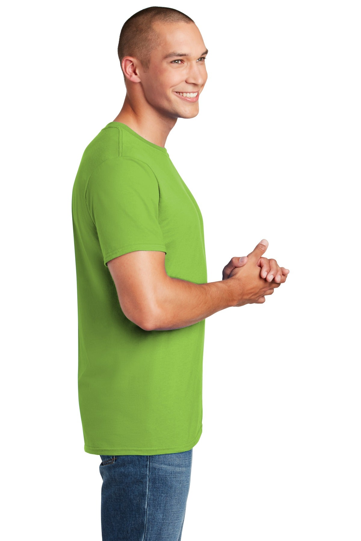 Kiwi Gildan Softstyle T-Shirt. 64000