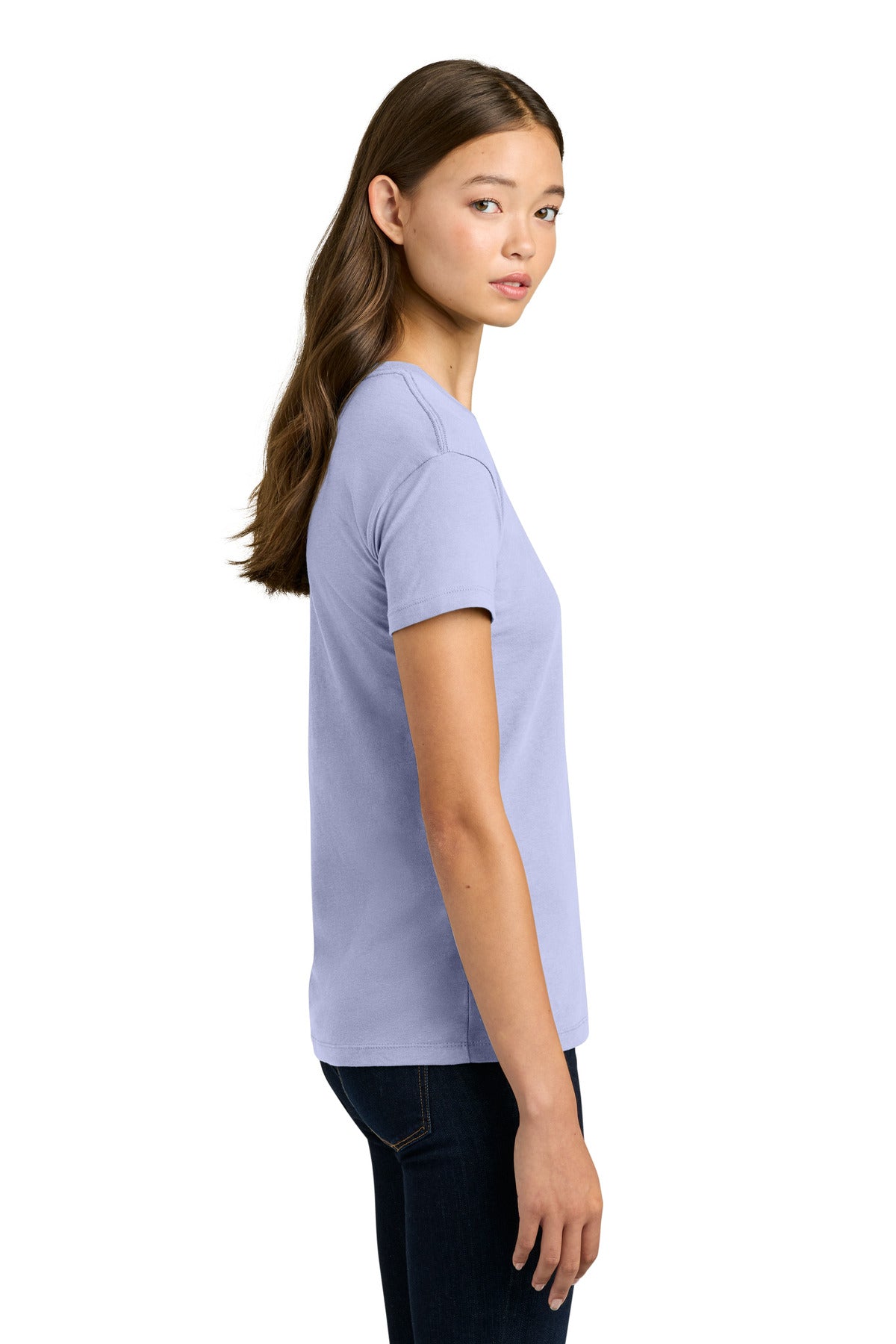 Lavender Next Level Apparel Women's Cotton Relaxed Tee NL3910
