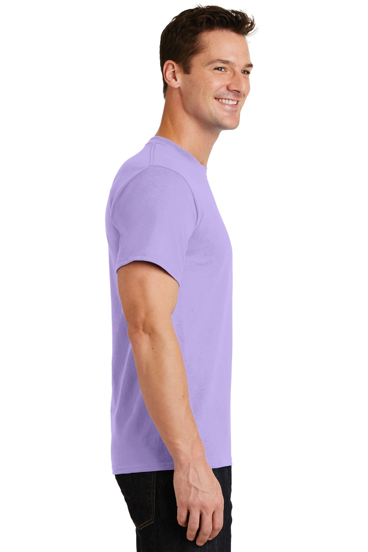 Lavender Port & Co Essential Tee. PC61