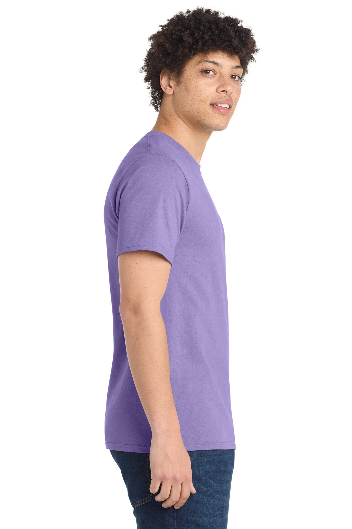 Lavender Port & Co Tall Essential Tee. PC61T