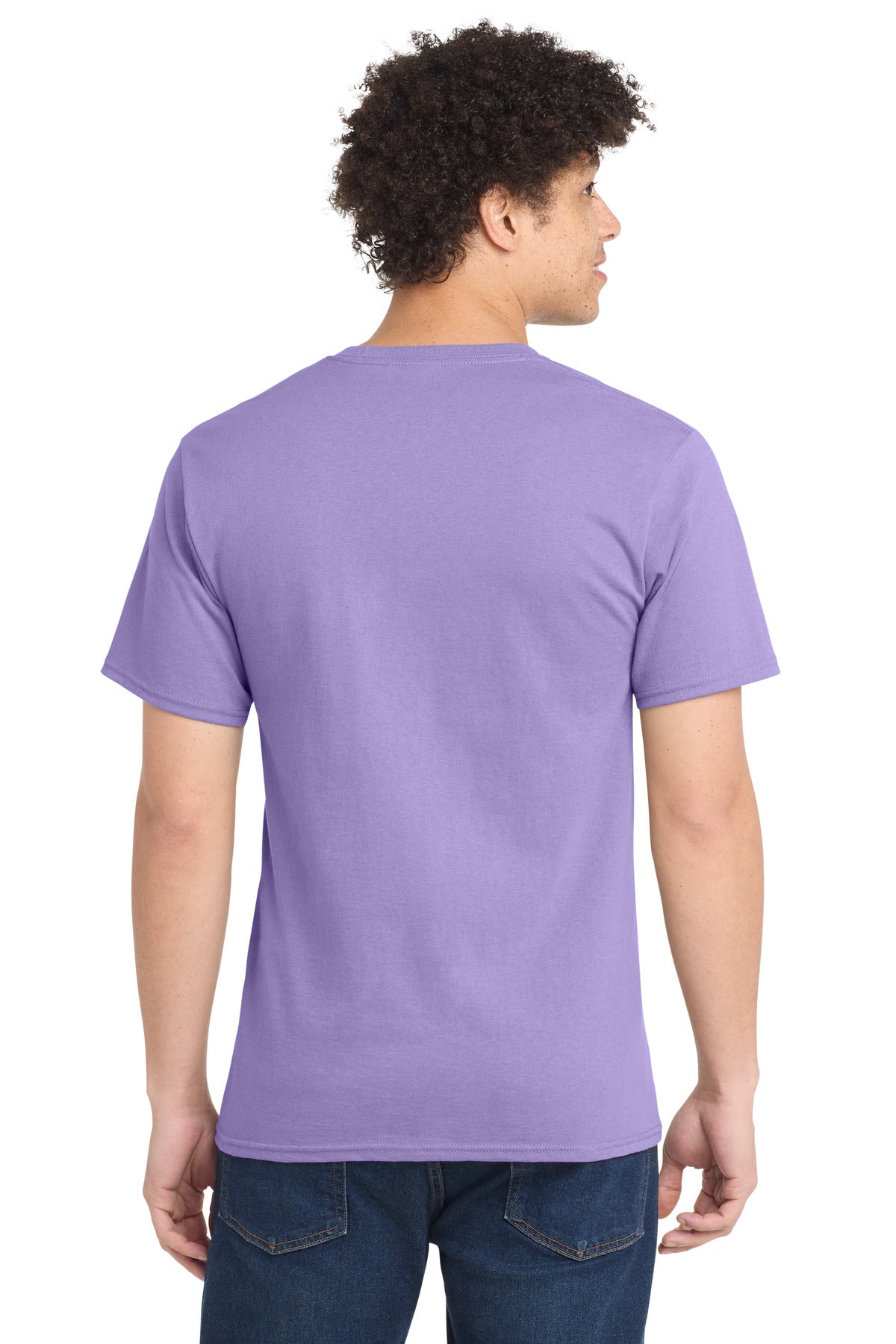 Lavender Port & Co Tall Essential Tee. PC61T