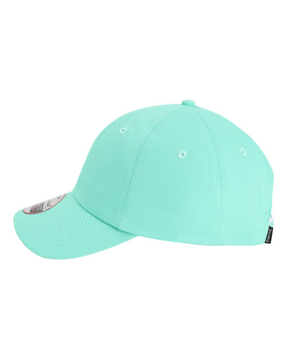 Left View of Aqua The Original Small Fit Women's Performance Cap - L210P