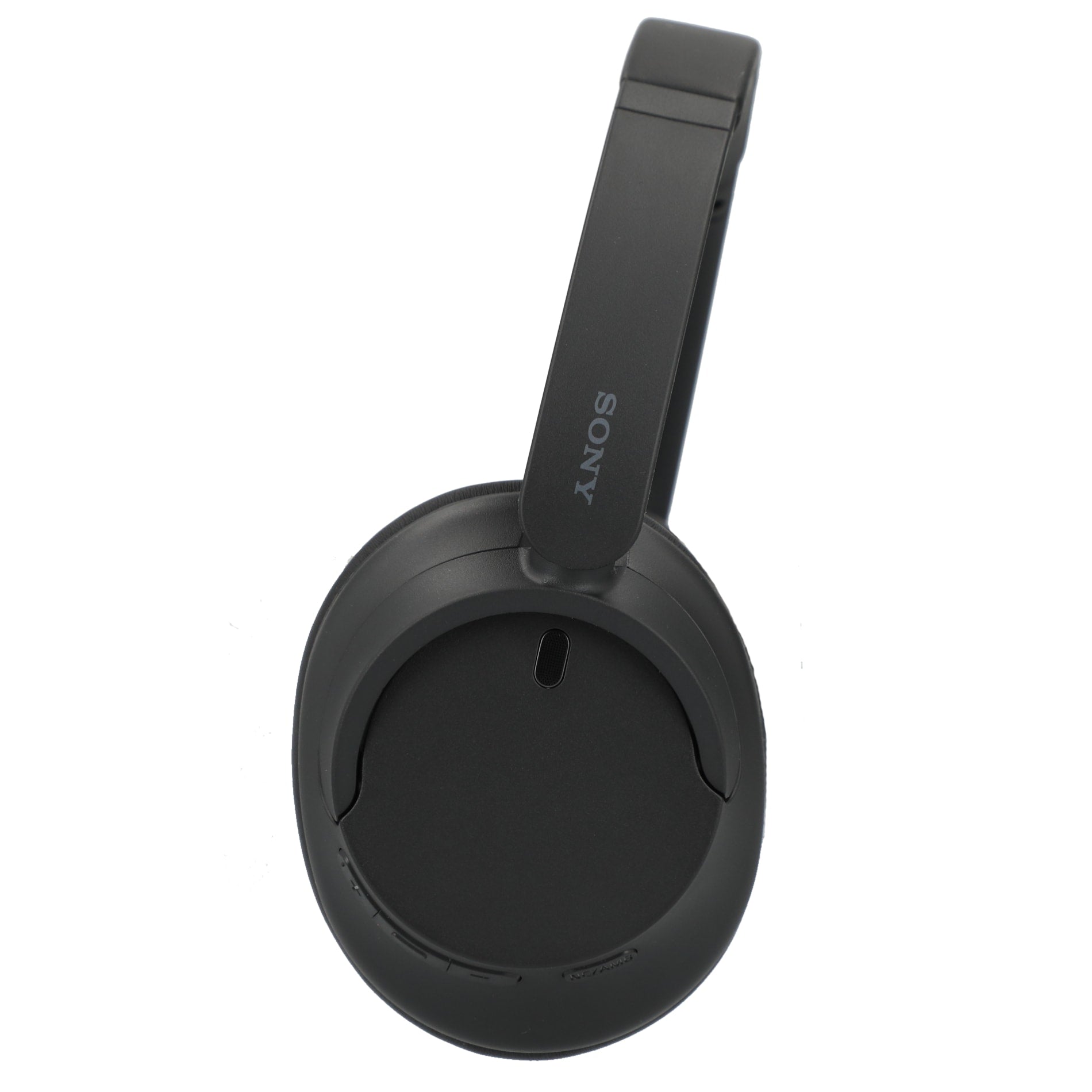 Left View of Black Sony WH-CH720N Wireless Noise Canceling Headphones plain