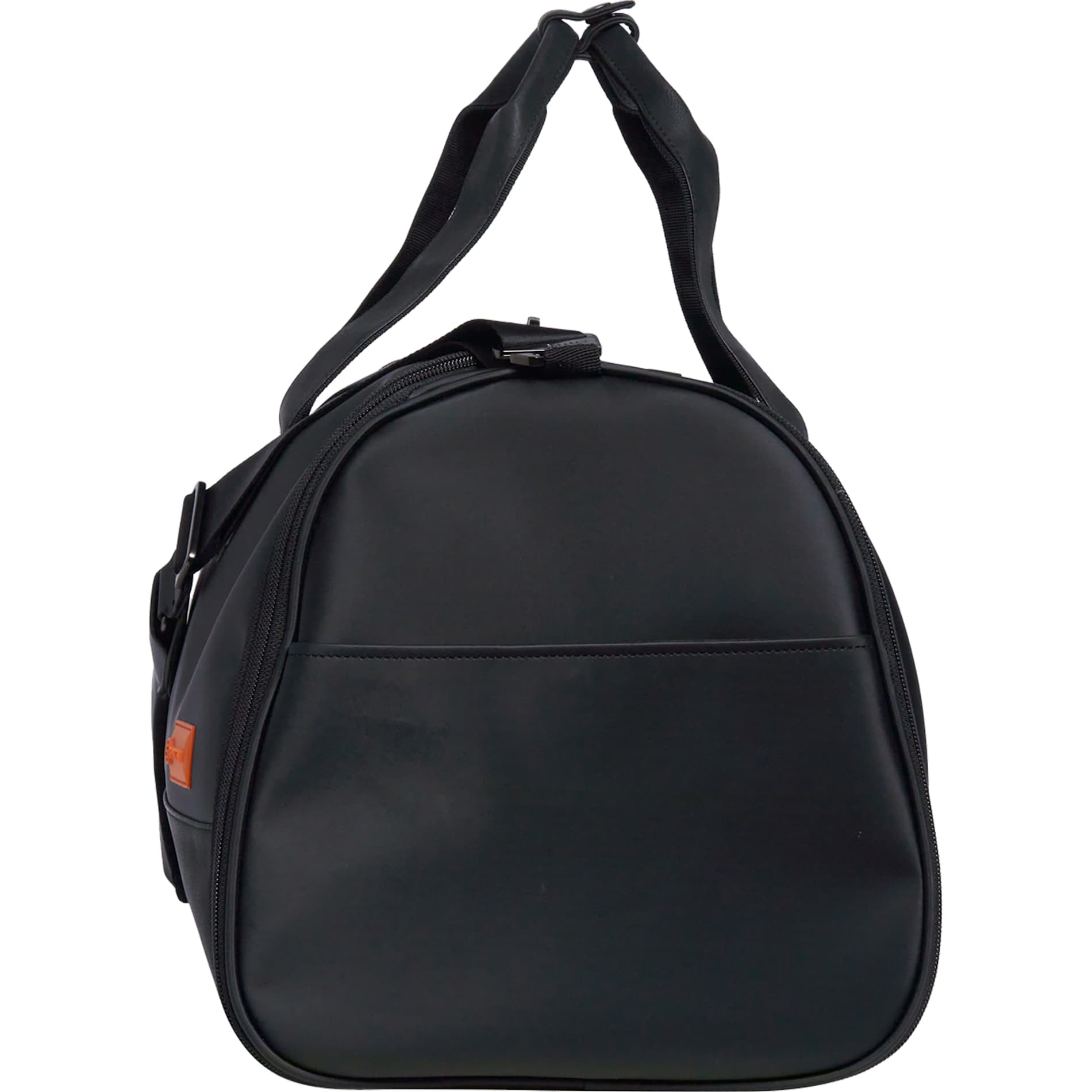 Left View of Black Stitch Ultimate Garment Bag