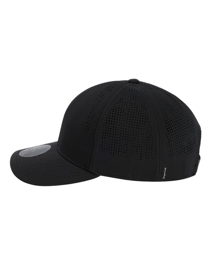 Left View of Black The Alpha Cap - S1502
