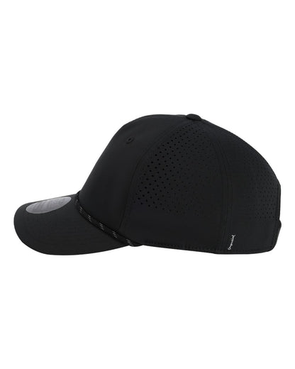 Left View of Black The Dyno Cap - S1505