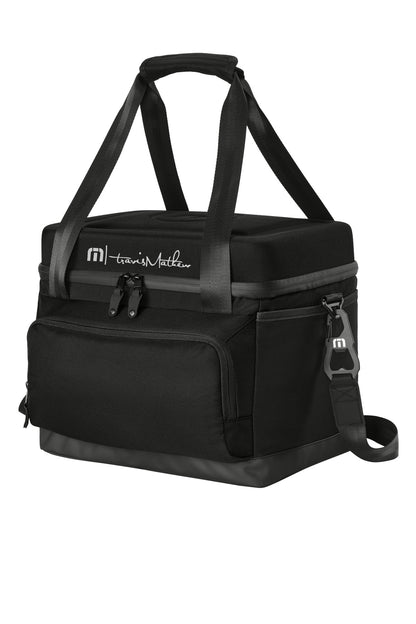 Left View of Black TravisMathew Cruise 24-Can Cooler TMB601