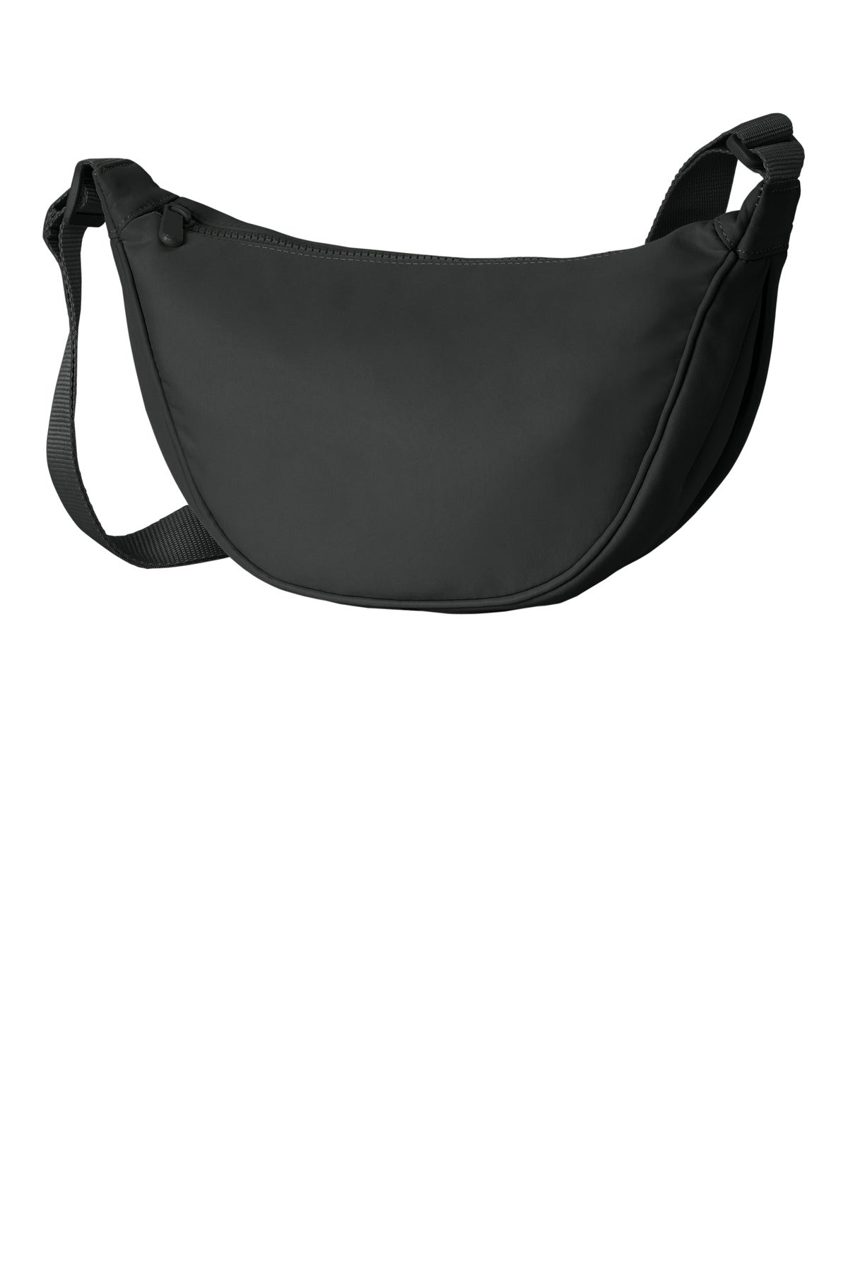 Left View of DeepBlack Port Authority Matte Crossbody BG937