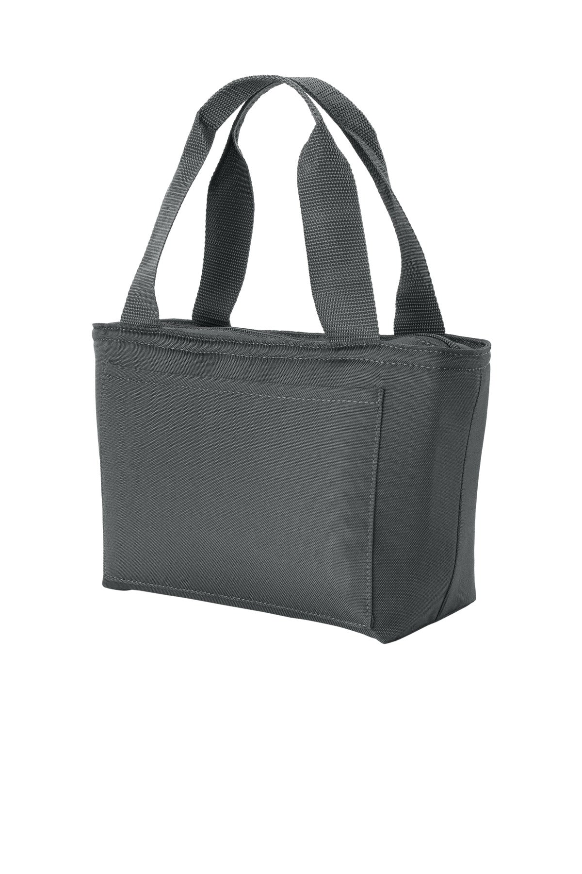 Left View of GreySteel Port Authority Insulated Lunch Tote BG518