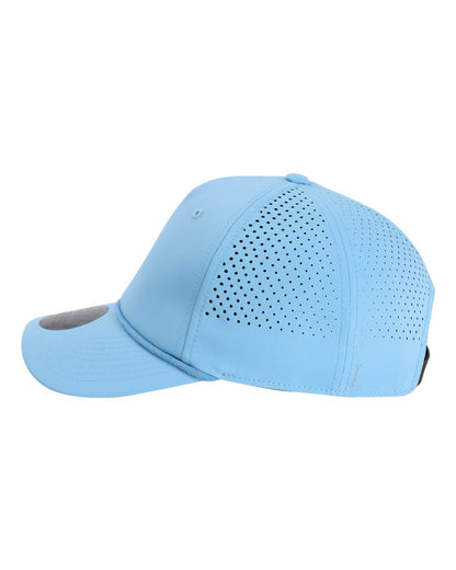 Left View of Light Blue The Dyno Cap - S1505