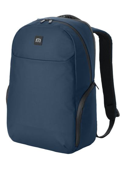 Left View of RiverBlNv TravisMathew Recess Backpack TMB109