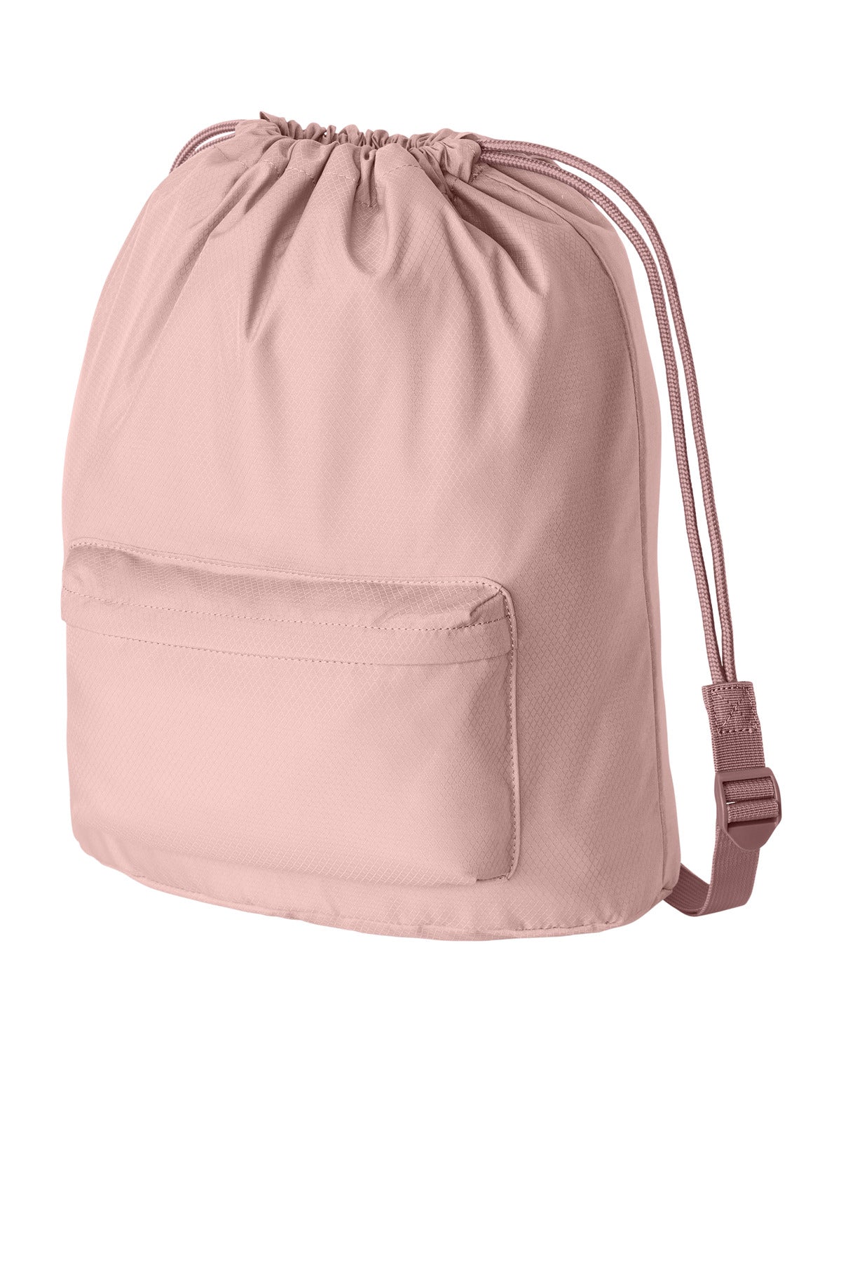 Left View of RoseQuartz Port Authority Diamond Pocket Cinch BG637