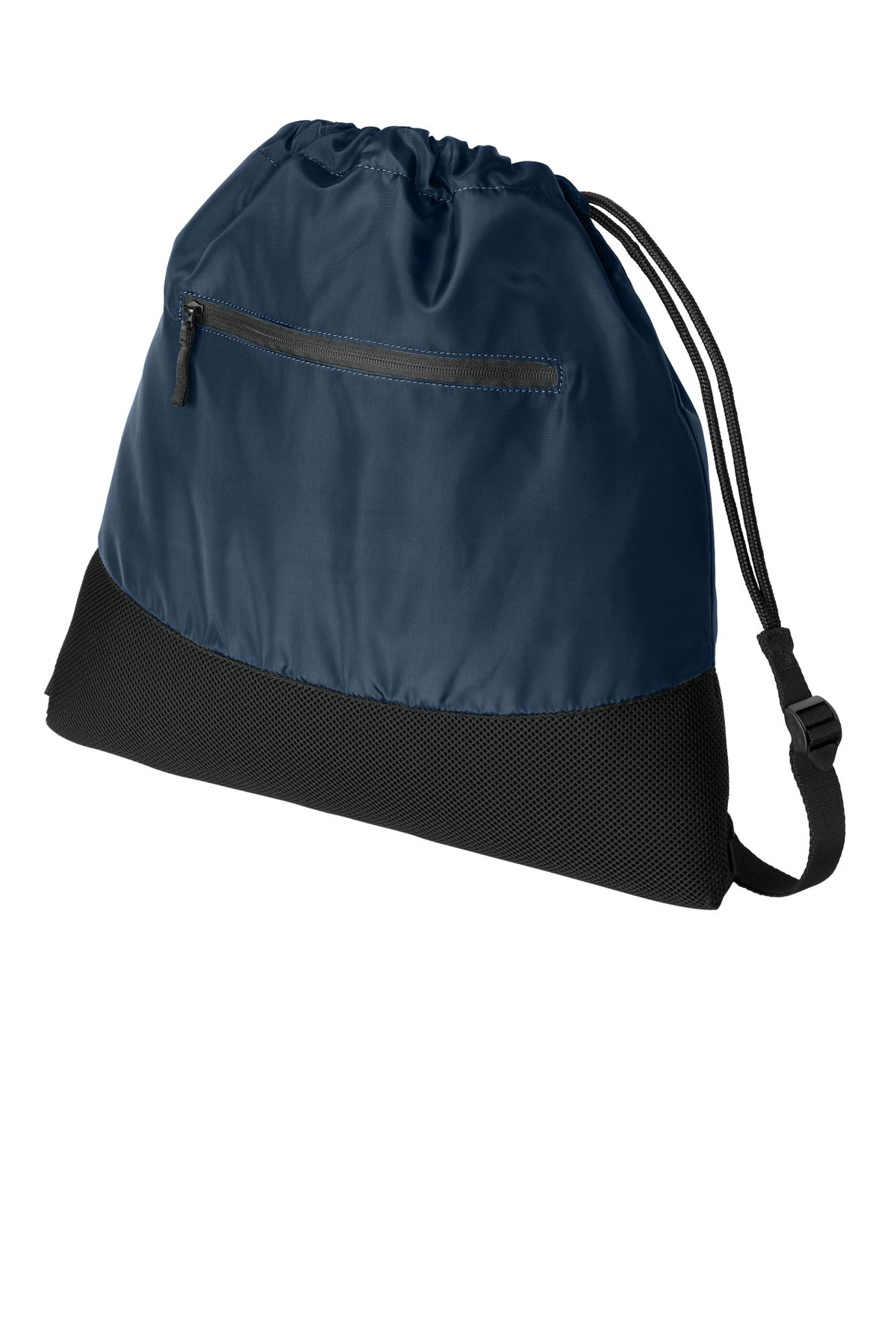 Left View of TrueNavy Port Authority Agility Mesh Pocket Cinch BG619