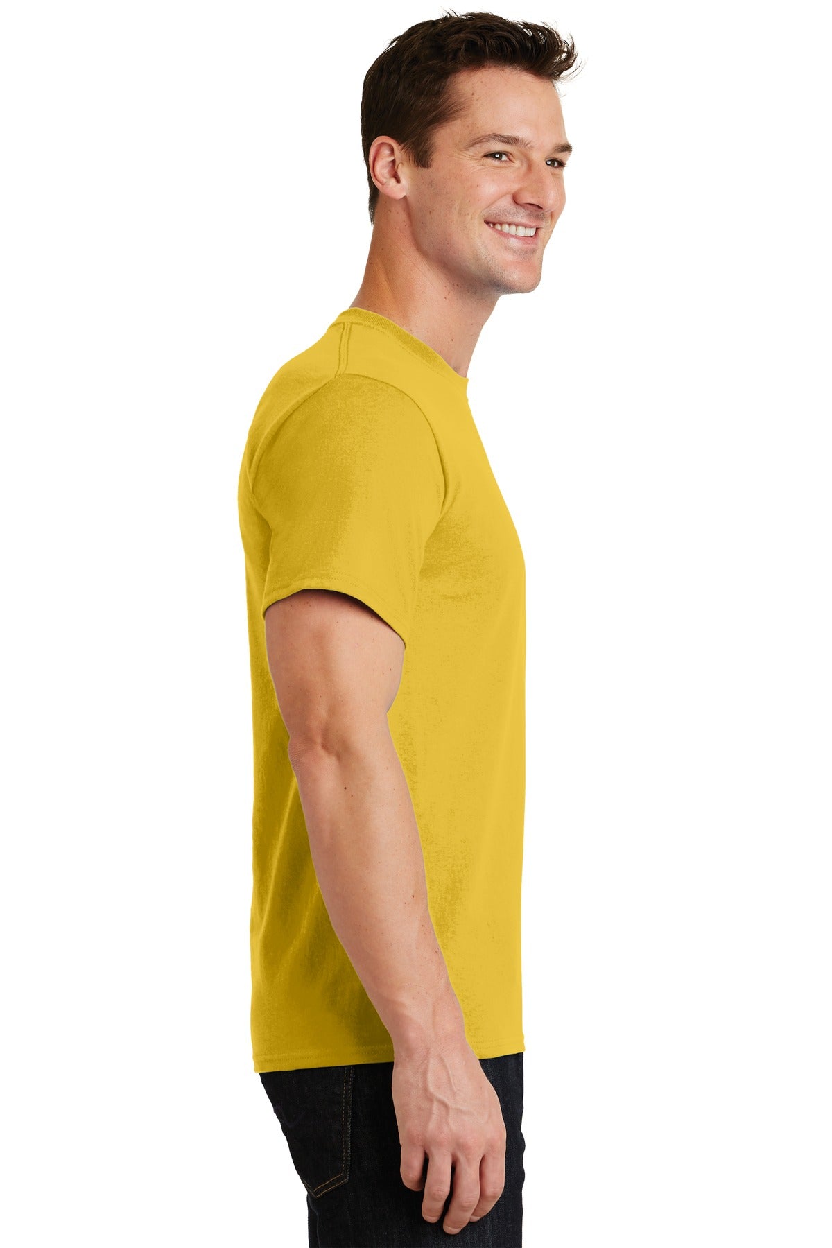 Lemon Yellow Port & Co Essential Tee. PC61