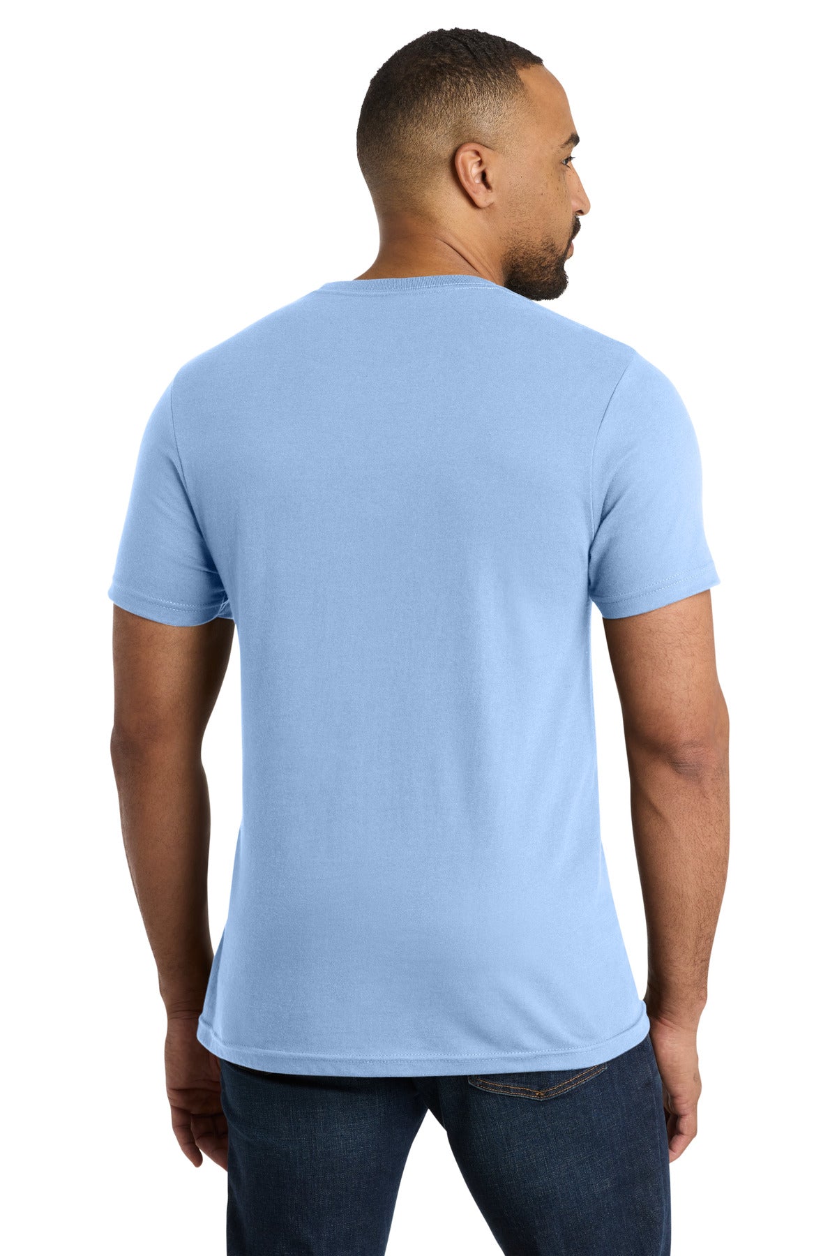 Light Blue Port & Co Bouncer Tee PC600