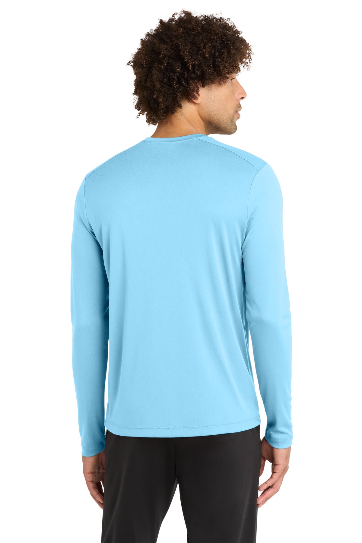 Light Blue Sport-Tek Posi-UV Pro Long Sleeve Tee. ST420LS