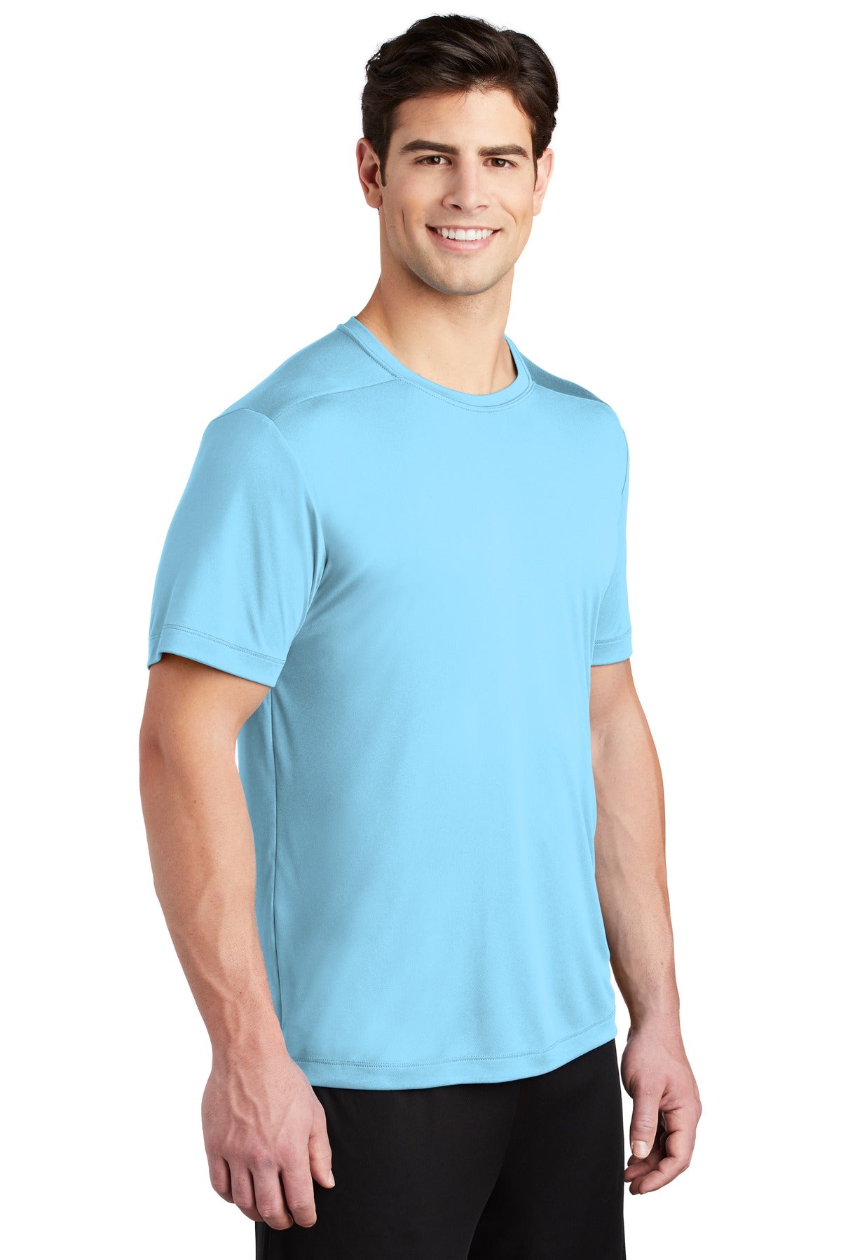 Light Blue Sport-Tek Posi-UV Pro Tee. ST420