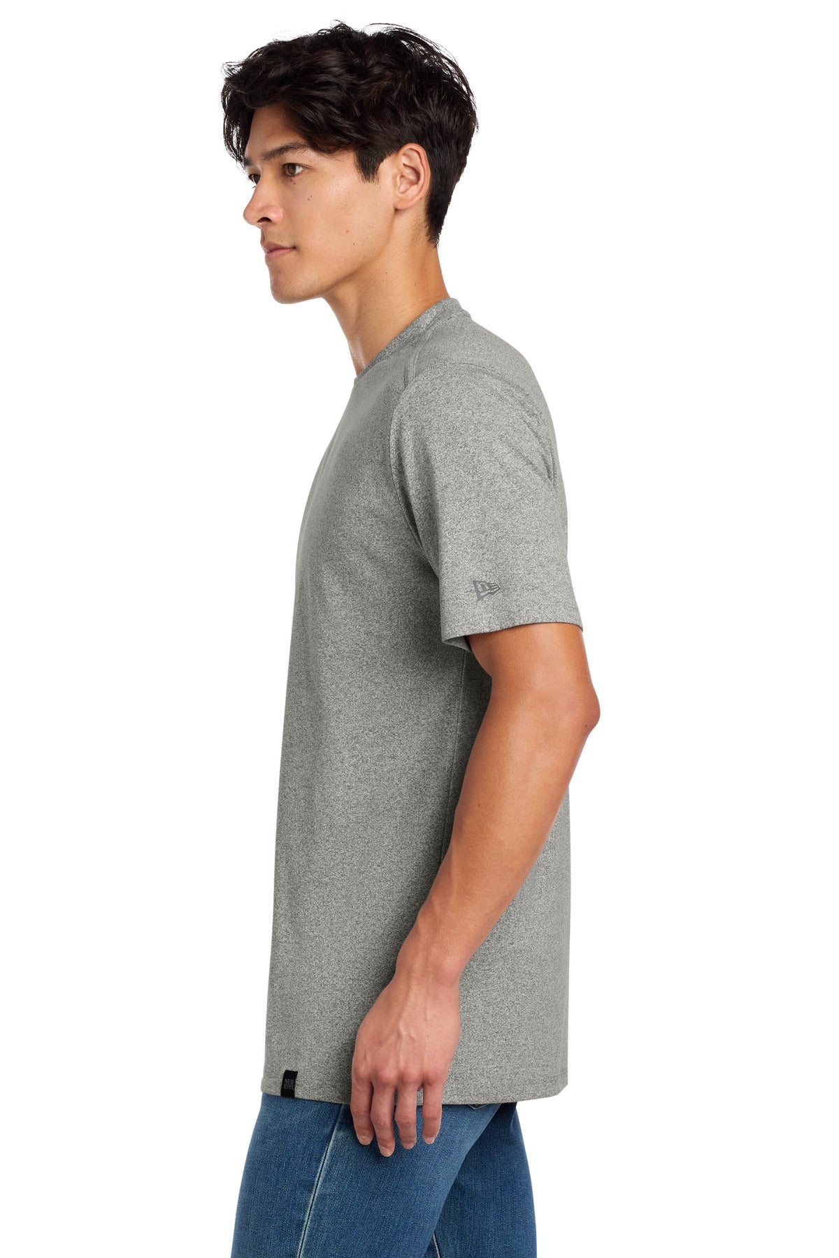 Light Graph Tw New Era Heritage Blend Crew Tee. NEA100
