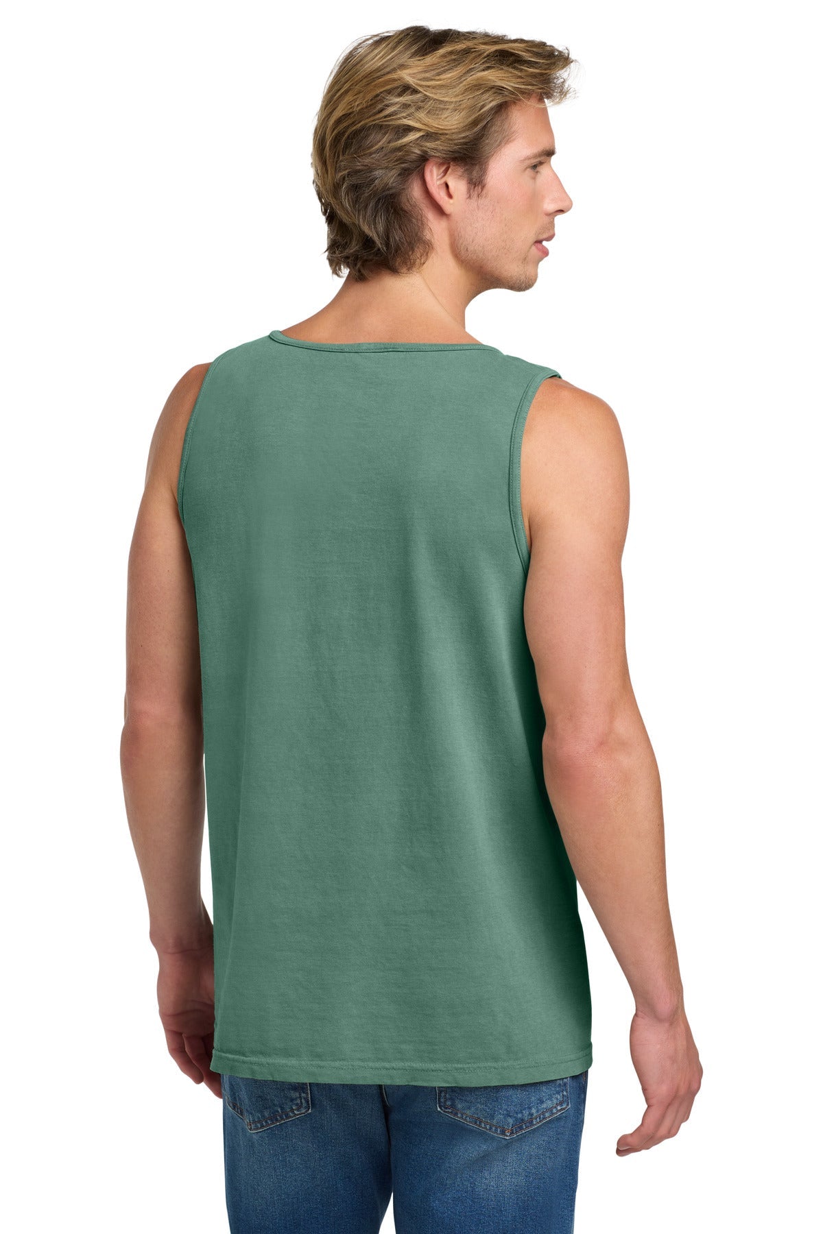 LightGreen COMFORT COLORS Heavyweight Ring Spun Tank Top. 9360