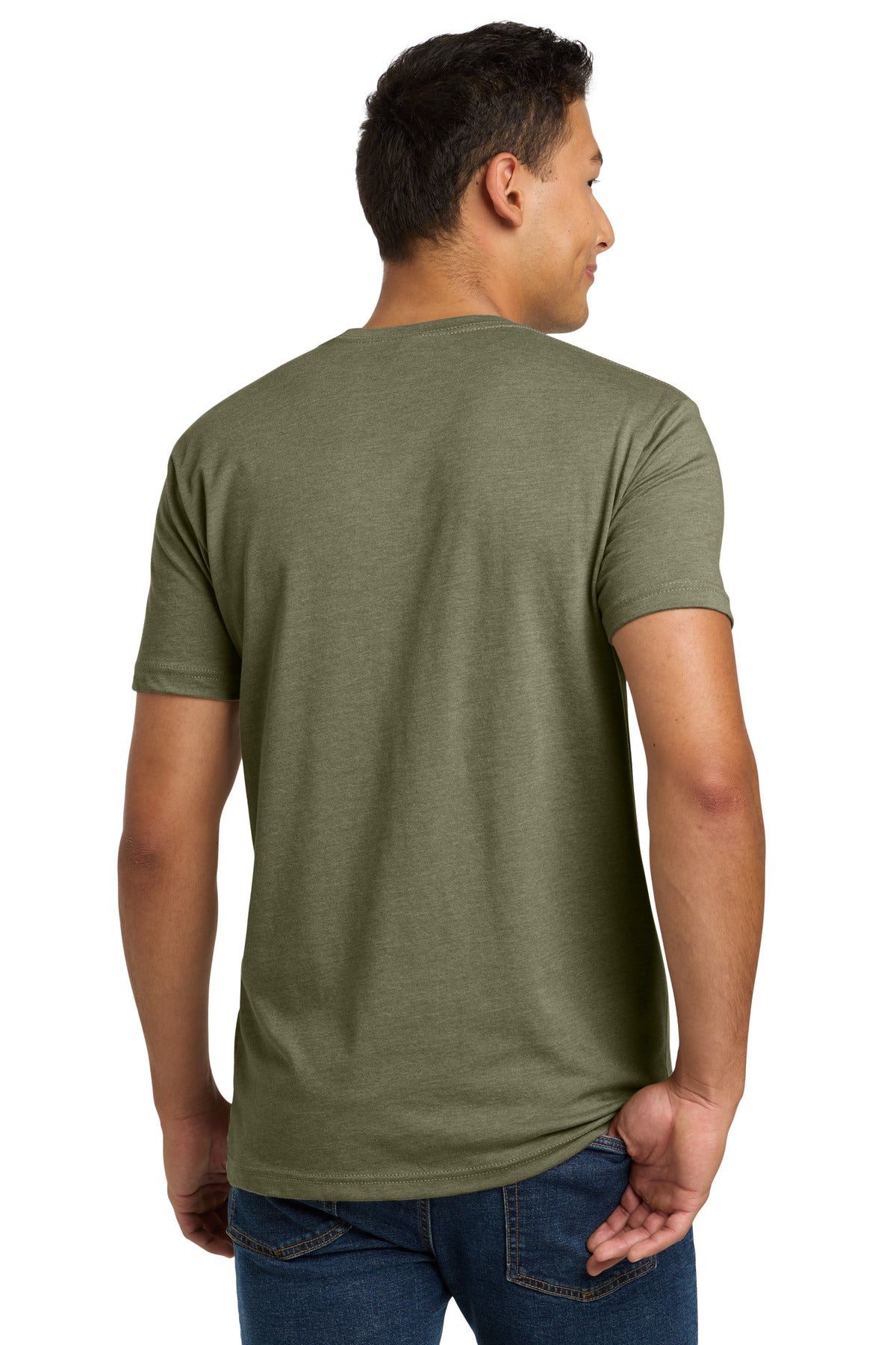 LightOlive Next Level Apparel Adult CVC Tee. NL6210